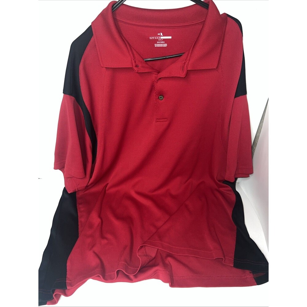 Grand Slam Golf Shirt Men’s XXXL Red Pollo